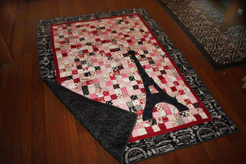 Love from Paris Quilt Love from Paris Quilt