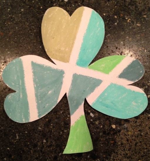 Shamrock Chalk Art Shamrock Chalk Art