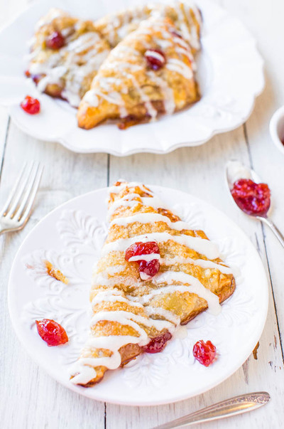 Cherry and Cream Cheese Turnovers Cherry and Cream Cheese Turnovers
