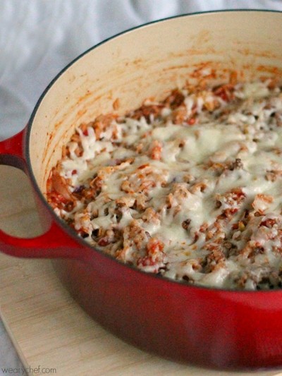 Low and Slow Cabbage Roll Casserole