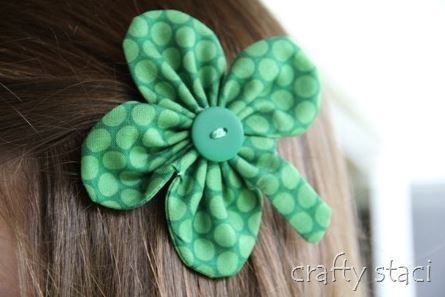 Adorable Shamrock Barrette Adorable Shamrock Barrette