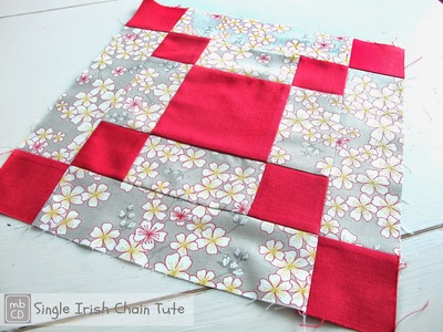 Bold and Beautiful Irish Chain Quilt Block Bold and Beautiful Irish Chain Quilt Block