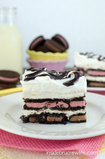 Oreo Banana Split Dessert Lasagna Oreo Banana Split Dessert Lasagna