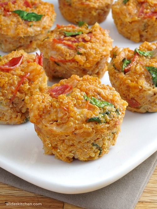 Quinoa Pizza Bites Quinoa Pizza Bites