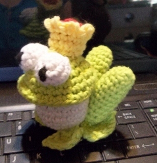 Your Own Crochet Frog Prince