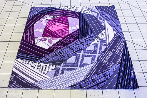 Bloomin' Quilt as You Go Block Bloomin Quilt As You Go Block