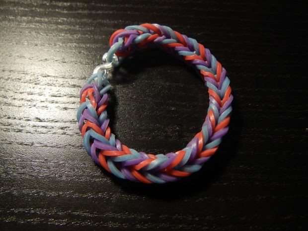 Easy Three Color Fishtail Bracelet Easy Three Color Fishtail Bracelet