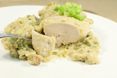 Creamy Home-Style Chicken and Rice Casserole