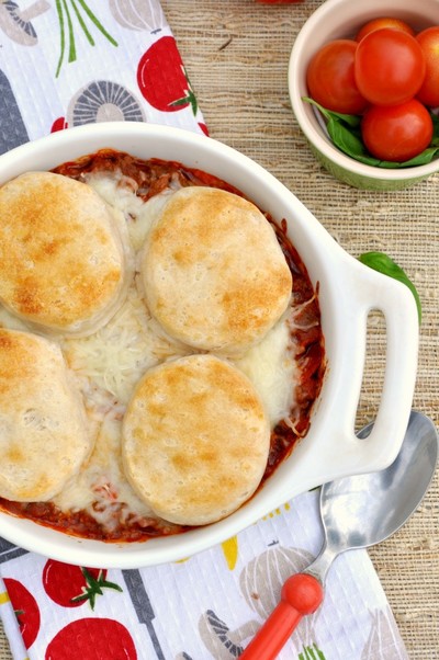 Stupidly Easy Pizza Pot Pie Stupidly Easy Pizza Pot Pie