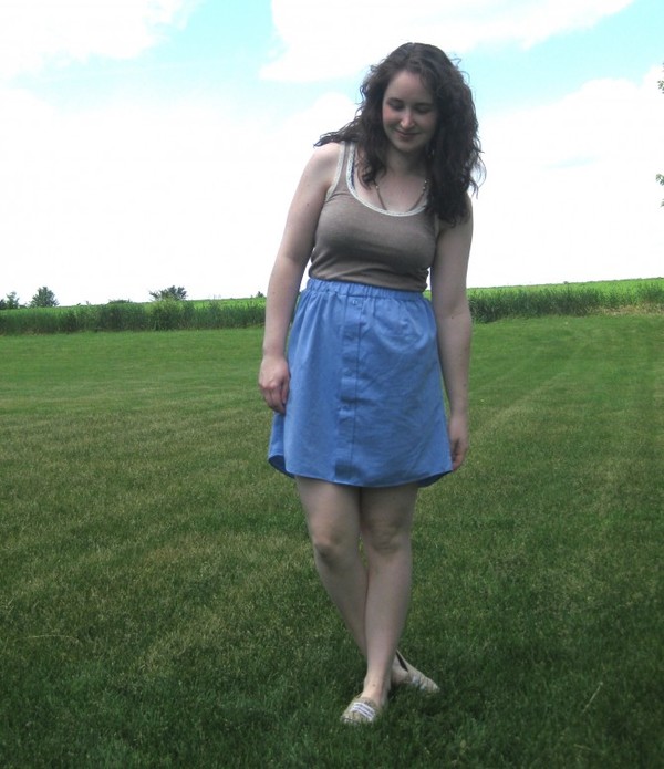 Skirt From Mens Button Down