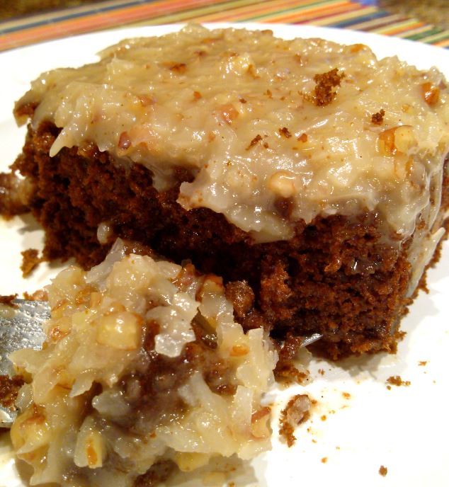 Gooey German Chocolate Sheet Cake Gooey German Chocolate Sheet Cake