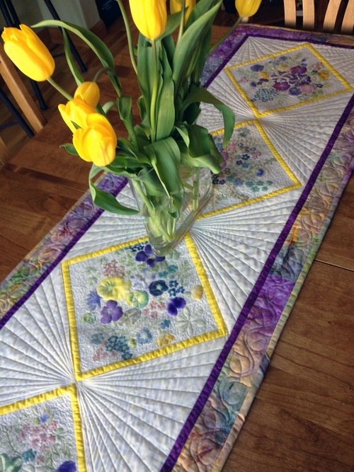 Wildflower Table Runner Wildflower Table Runner
