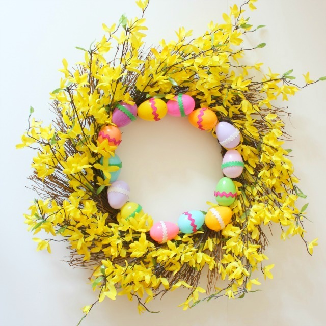 The Easiest DIY Easter Wreath The Easiest DIY Easter Wreath
