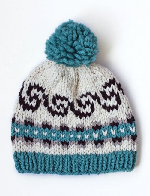 Seamless Fair Isle Hat