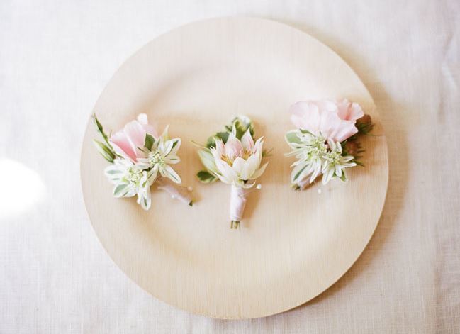 Fresh Lisianthus Boutonnieres Fresh Lisianthus Boutonnieres