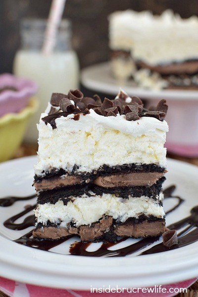 Coconut Oreo Icebox Cake Coconut Oreo Icebox Cake