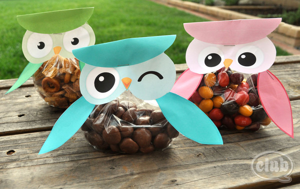 Free Printable Owl Treat Bags Free Printable Owl Treat Bags