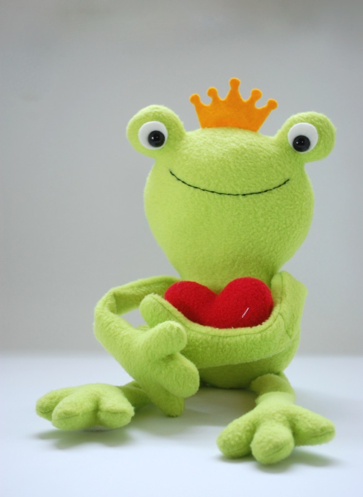 frog prince stuffed animal