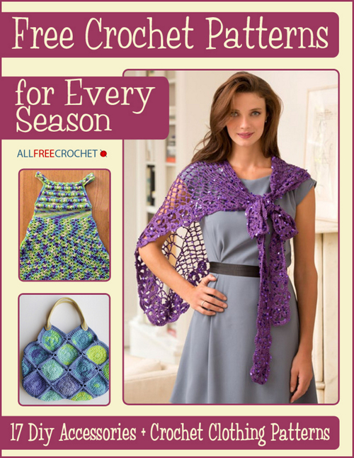Free Crochet Patterns for Every Season 17 DIY Accessories  Crochet Clothing Patterns