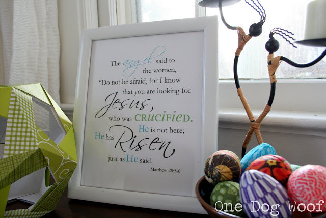 Easter Mantel Decor Free Printable Easter Mantel Decor Free Printable