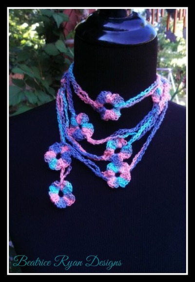 Beginner Flower Necklace