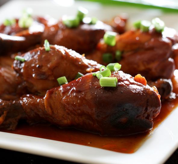 Slow Cooker Honey BBQ Chicken Wings Slow Cooker Honey BBQ Chicken Wings
