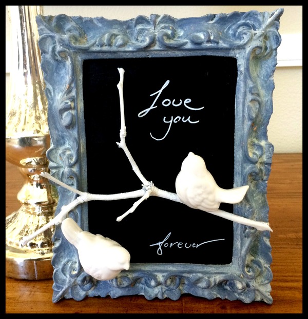 Vintage Chalkboard Frame DIY Home Decor Vintage Chalkboard Frame DIY Home Decor