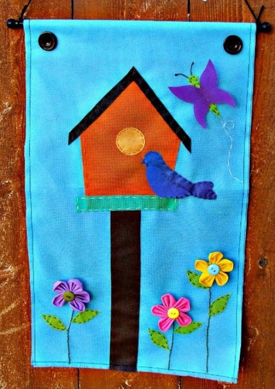 Super Spring Flag Garden Craft