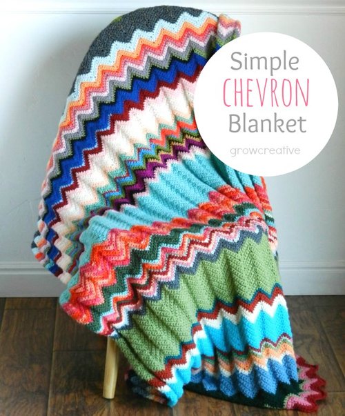Simple Chevron Blanket