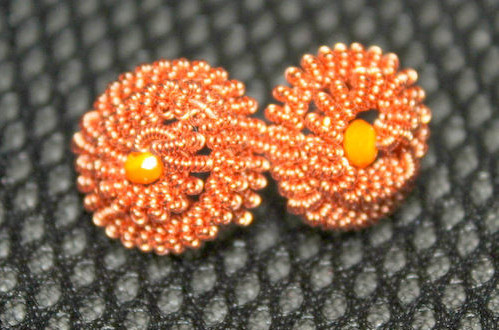 Coiled Stud Earrings