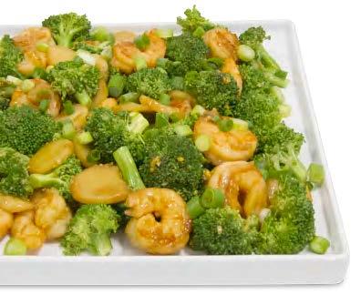 Broccoli and Shrimp Stir Fry