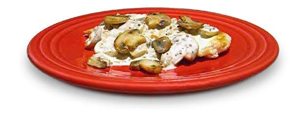 Chicken with Mushroom Cream Sauce Chicken with Mushroom Cream Sauce