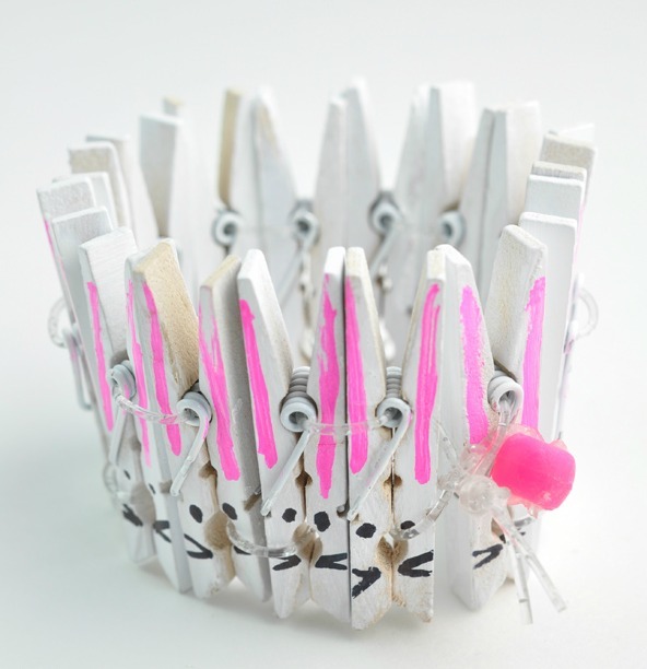 Clothespin Easter Bunny Crafts Clothespin Easter Bunny Crafts