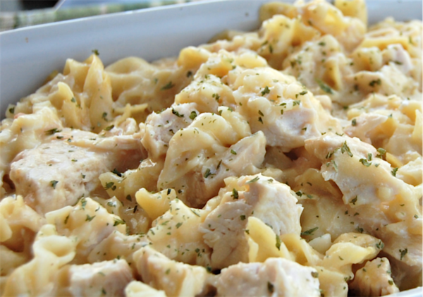 Slow Cooker Chicken Noodle Bake Slow Cooker Chicken Noodle Bake