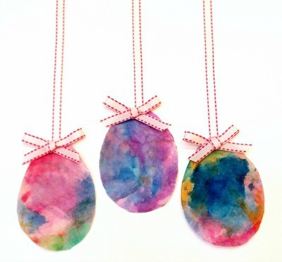 Easy Coffee Filter Easter Eggs Easy Coffee Filter Easter Eggs