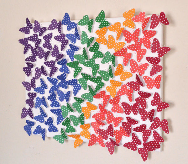 Spring Fling Butterfly Wall Art