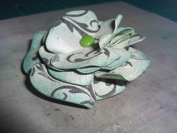 Easy Grungepaper Flower Easy Grungepaper Flower