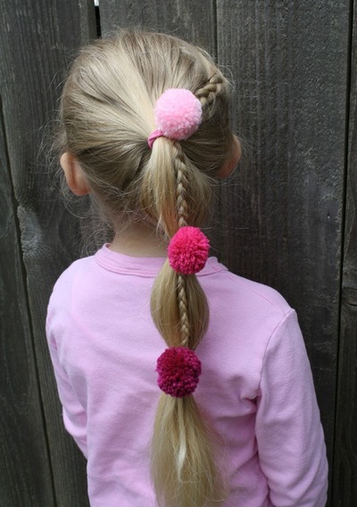 Pom Pom Ponytail Holders Pom Pom Ponytail Holders