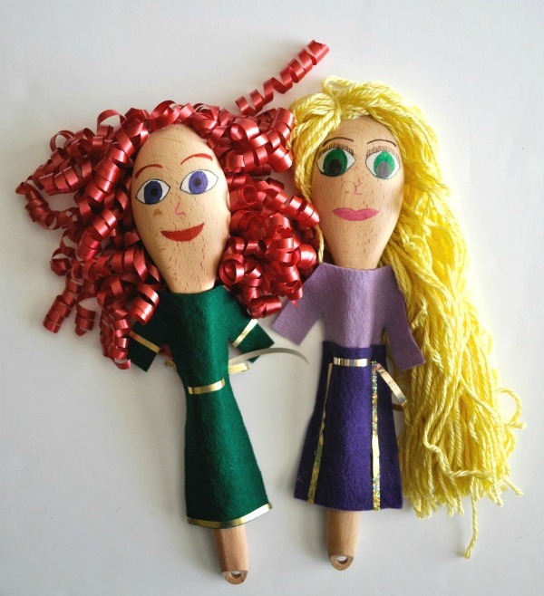 Disney Princess Spoon Dolls Disney Princess Spoon Dolls