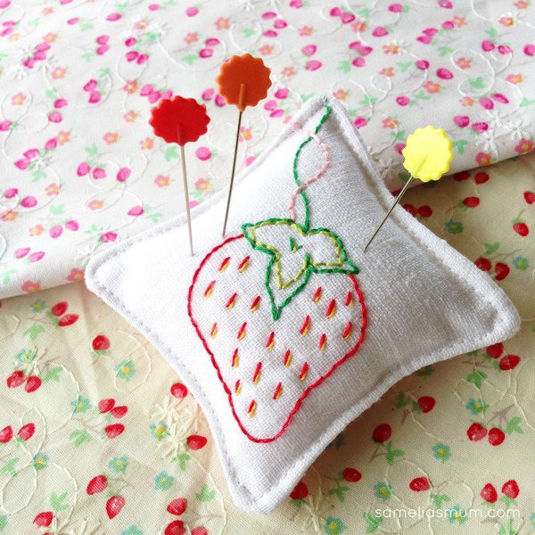 Strawberry Free Pincushion Patterns