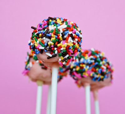 Birthday Cake Pops Birthday Cake Pops