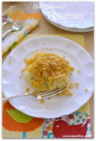 Aunt Barbara's Cheesy Potato Caserole Aunt Barbaras Cheesy Potato Casserole