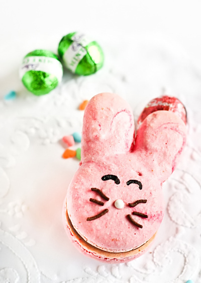 Cute As a Bunny Macarons