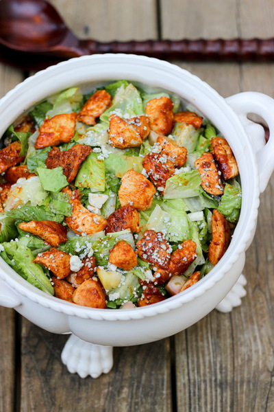 Buffalo Chicken Caesar Salad