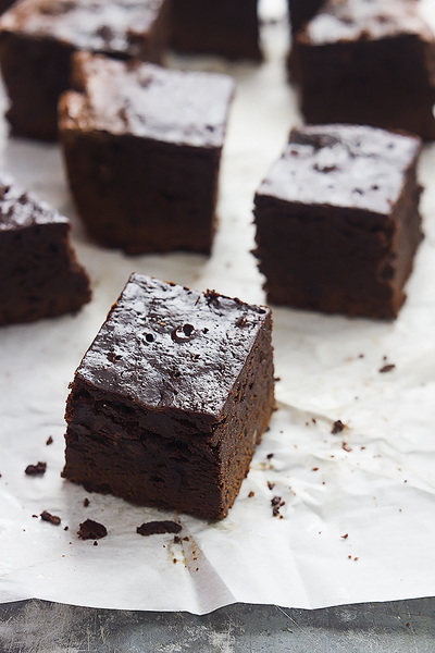Fudgy Slow Cooked Brownies Fudgy Slow Cooked Brownies