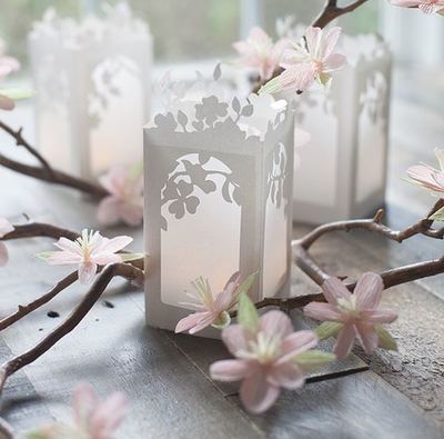 Blossoming Spring Paper Lanterns