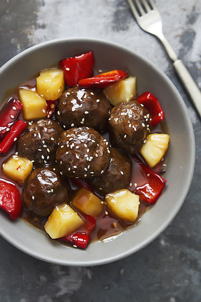 Best Ever Sweet and Sour Meatballs