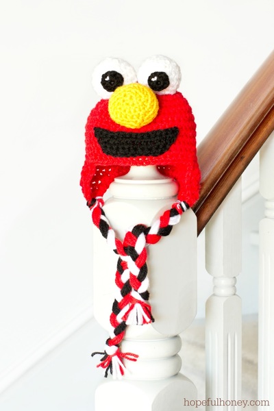 Elmo Baby Hat Crochet Pattern