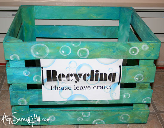 Clean Dreams Recyling Bin Clean Dreams Recycling Bin