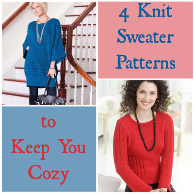 4 Knit Sweater Patterns To Keep You Cozy